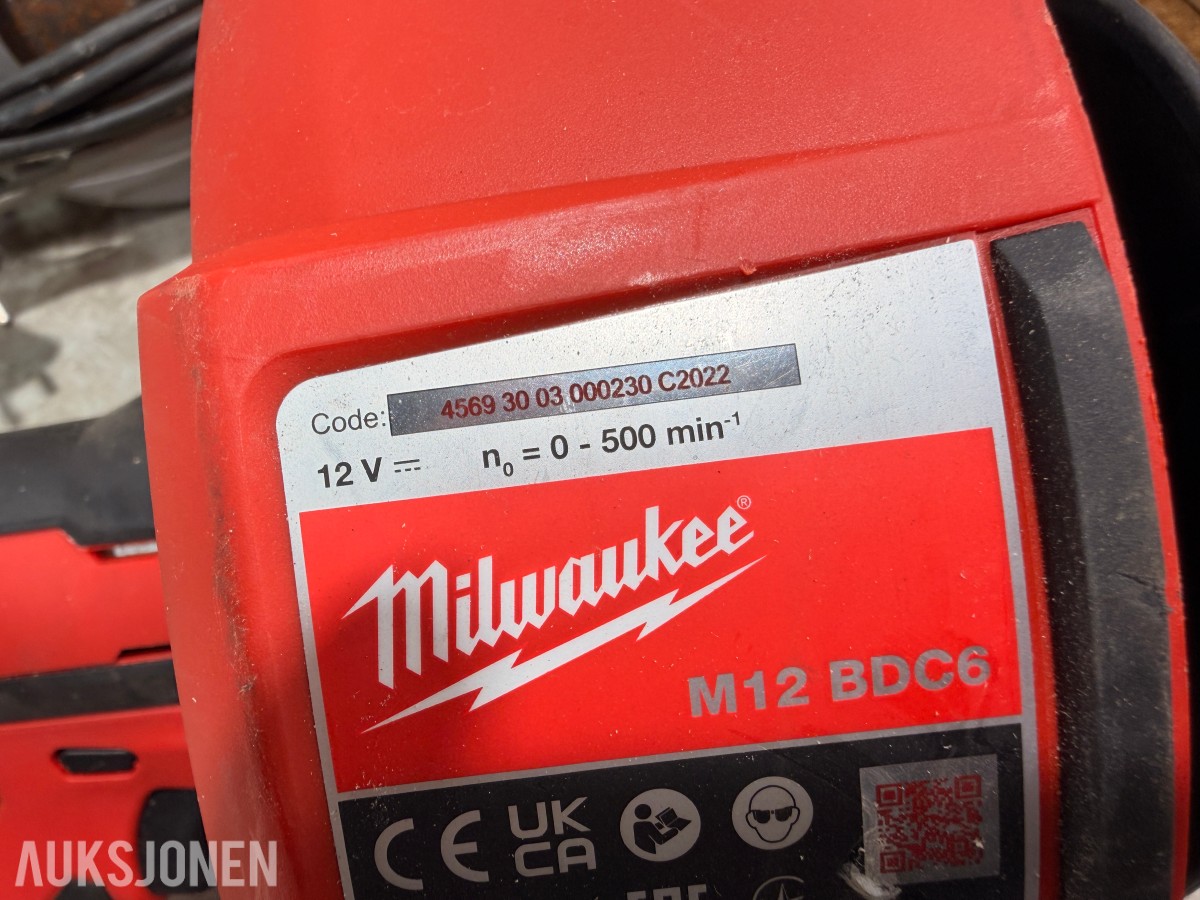 Parti med verktøy og tilbehør - Milwaukee, Ryobi og Skilsaw