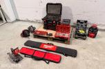 Parti med verktøy og tilbehør - Milwaukee, Ryobi og Skilsaw