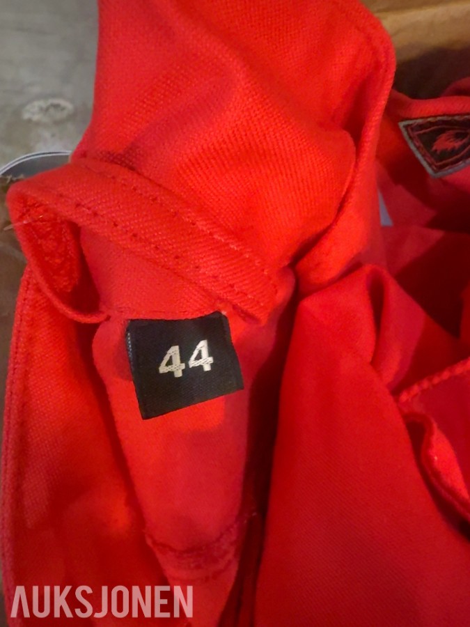 23 stk Univern FR Cotton Coverall rød str 44