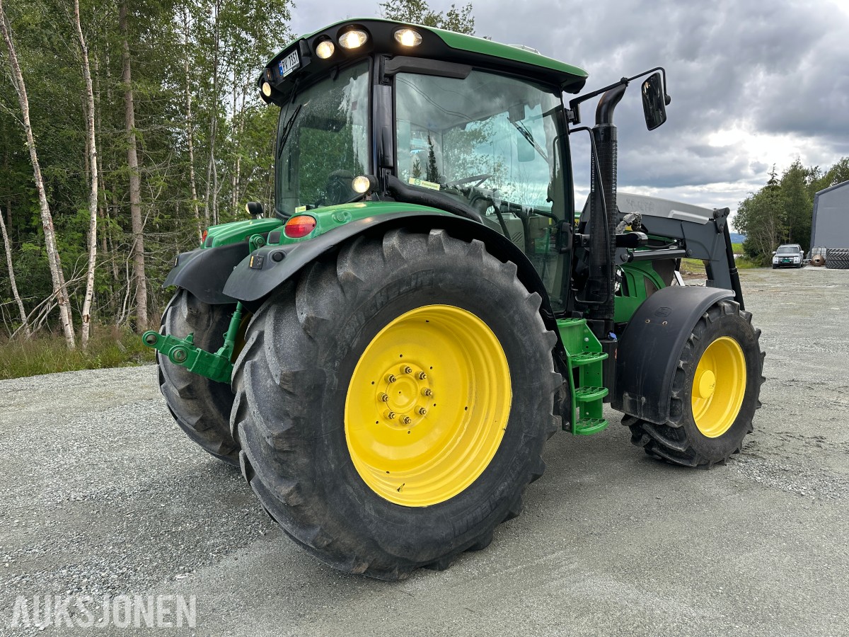 2014 John Deere 6125R | Quicke Q46 Frontlaster | 50 km/t