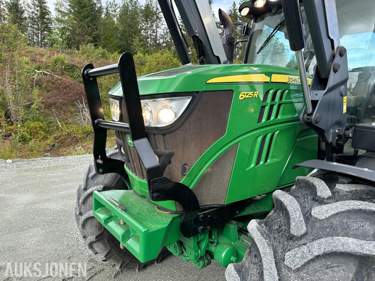 2014 John Deere 6125R | Quicke Q46 Frontlaster | 50 km/t