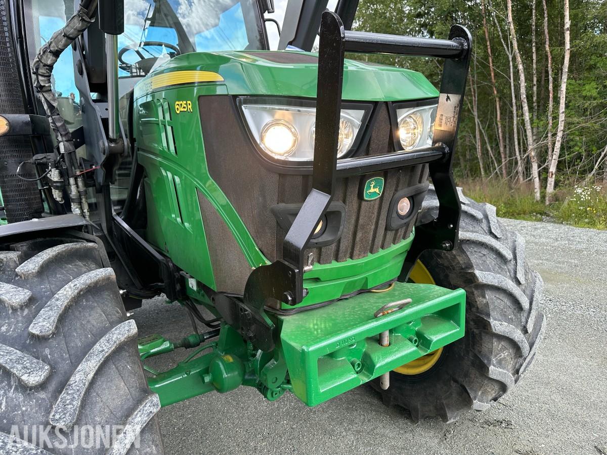 2014 John Deere 6125R | Quicke Q46 Frontlaster | 50 km/t