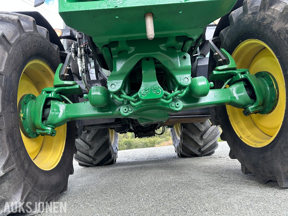 2014 John Deere 6125R | Quicke Q46 Frontlaster | 50 km/t
