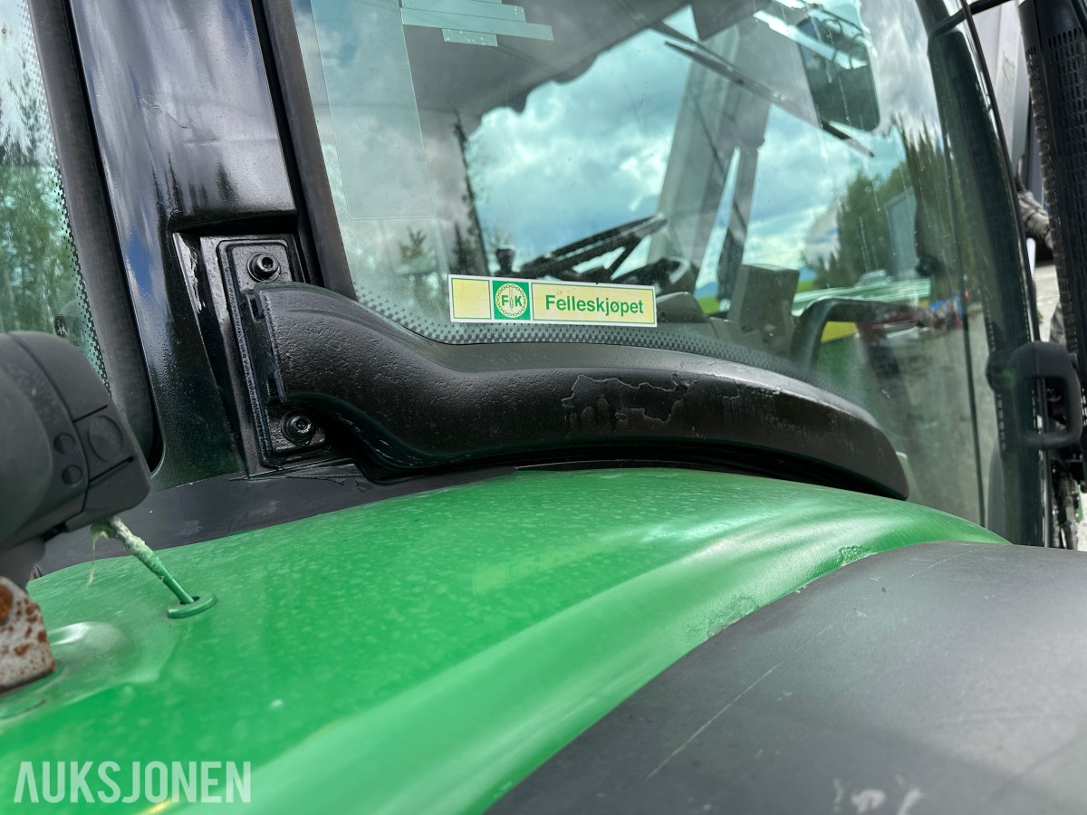 2014 John Deere 6125R | Quicke Q46 Frontlaster | 50 km/t