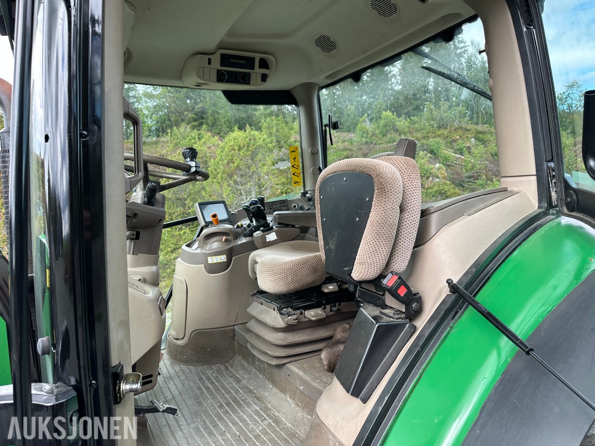 2014 John Deere 6125R | Quicke Q46 Frontlaster | 50 km/t