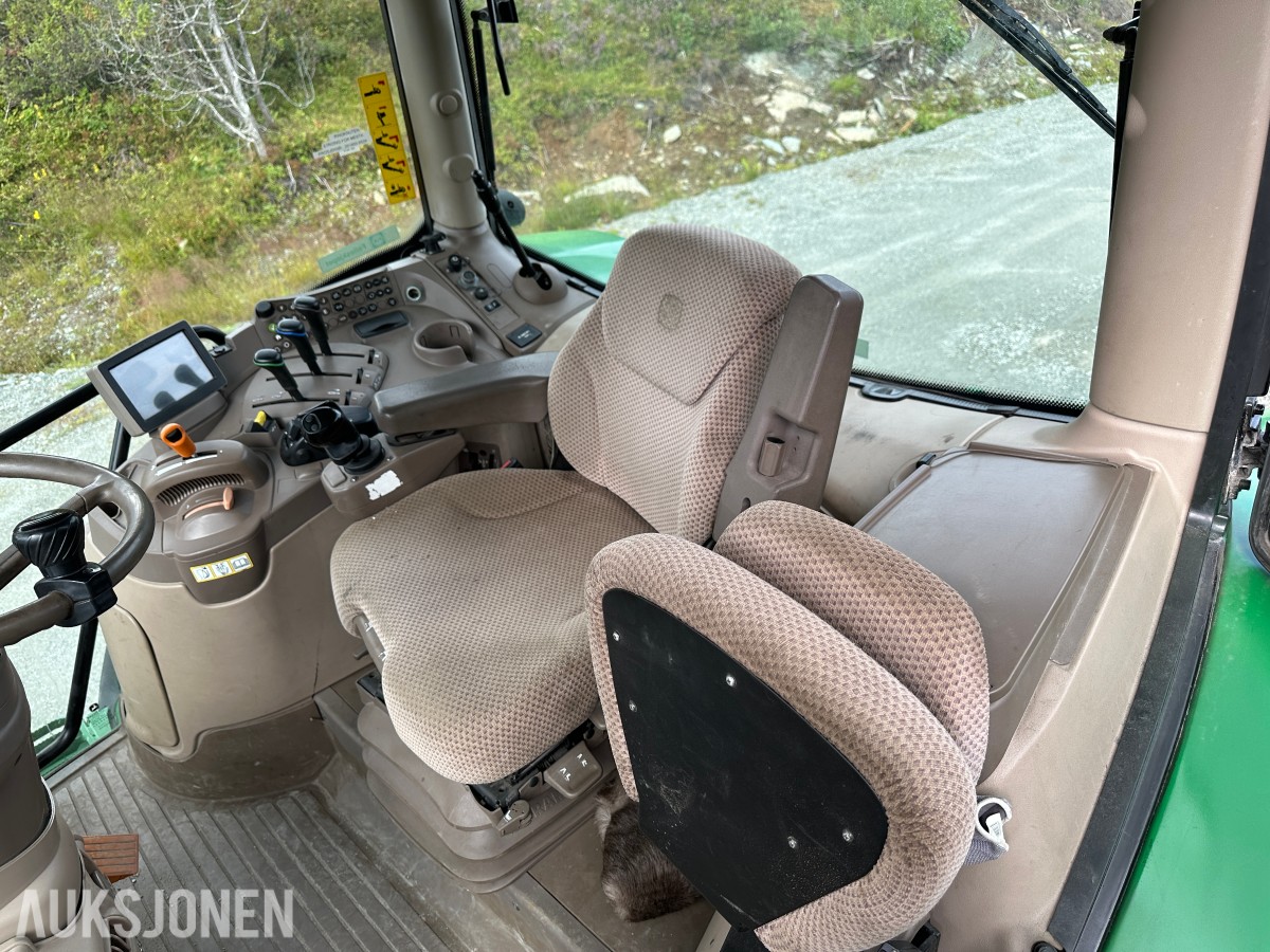 2014 John Deere 6125R | Quicke Q46 Frontlaster | 50 km/t