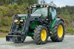 2014 John Deere 6125R | Quicke Q46 Frontlaster | 50 km/t