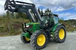 2014 John Deere 6125R | Quicke Q46 Frontlaster | 50 km/t