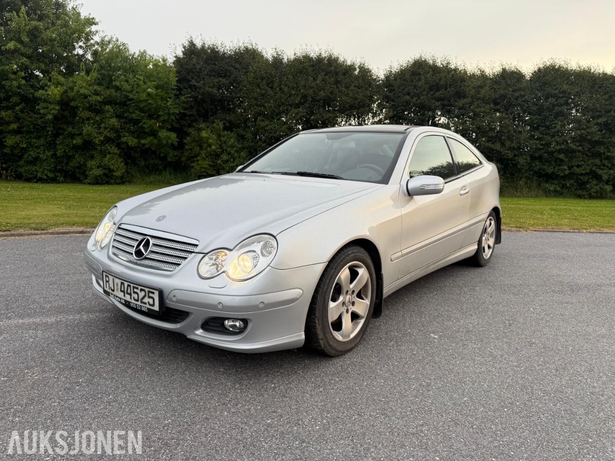 2005 MERCEDES-BENZ C180 KOMPRESSOR AUTOMAT – LAV KM – SKINN – SOLTAK