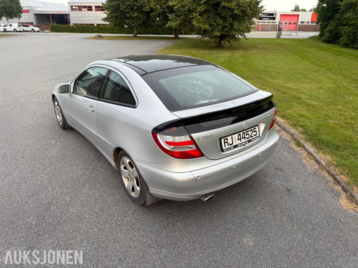 2005 MERCEDES-BENZ C180 KOMPRESSOR AUTOMAT – LAV KM – SKINN – SOLTAK