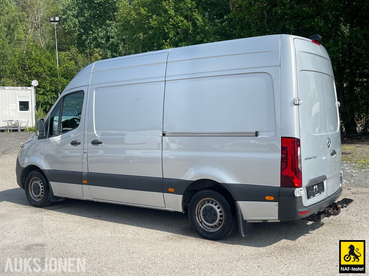 2019 Mercedes-Benz Sprinter 163 HK AUT ACC HENGERFESTE LED KAMERA VARMER
