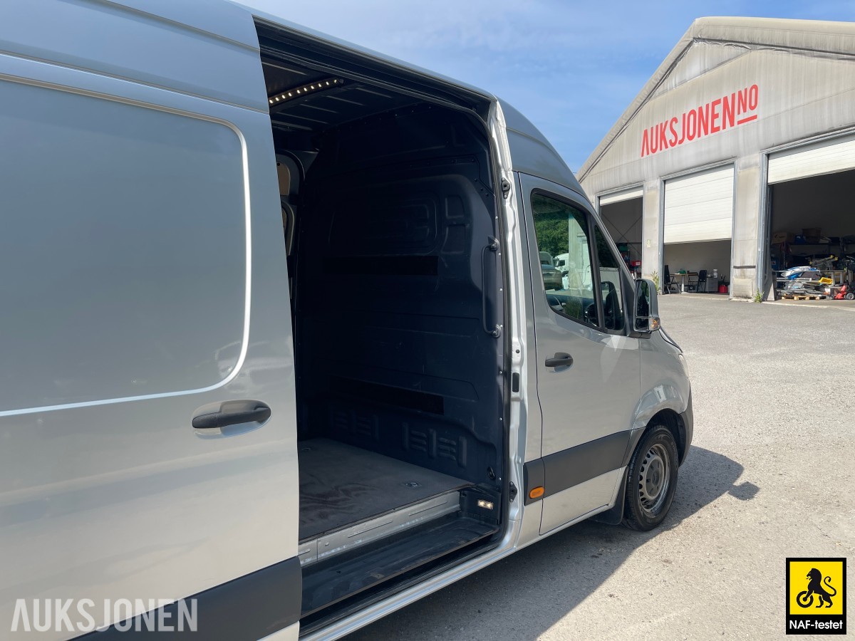 2019 Mercedes-Benz Sprinter 163 HK AUT ACC HENGERFESTE LED KAMERA VARMER