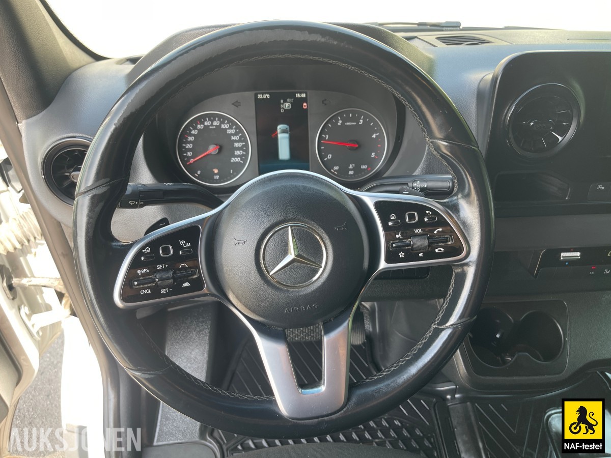 2019 Mercedes-Benz Sprinter 163 HK AUT ACC HENGERFESTE LED KAMERA VARMER