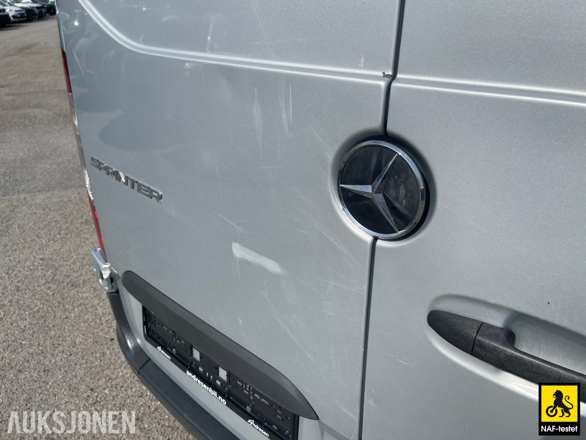 2019 Mercedes-Benz Sprinter 163 HK AUT ACC HENGERFESTE LED KAMERA VARMER