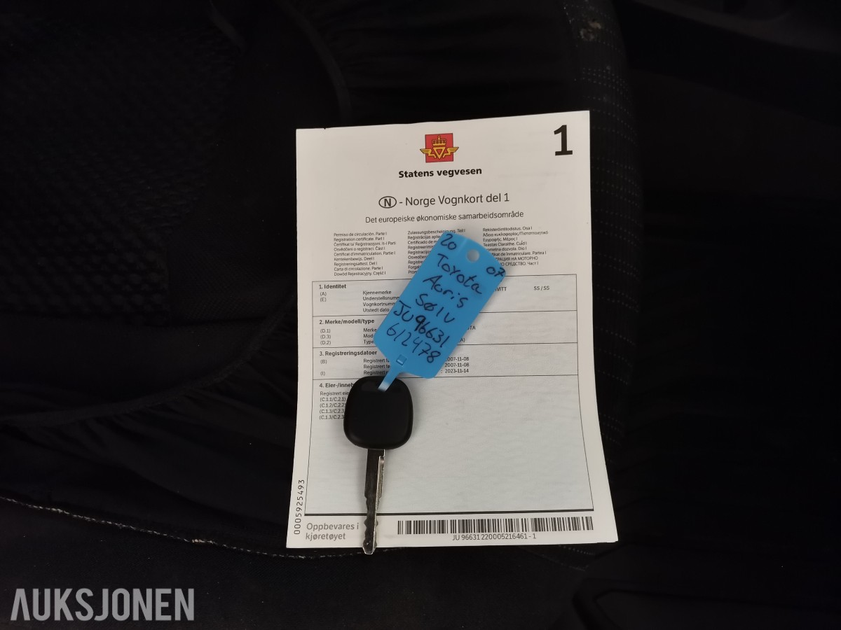 2007 Toyota AURIS *UTEN MINSTEPRIS* 90HK D-4D AUTOMAT