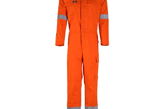 167 stk Univern Coverall orange - str 44/60/64