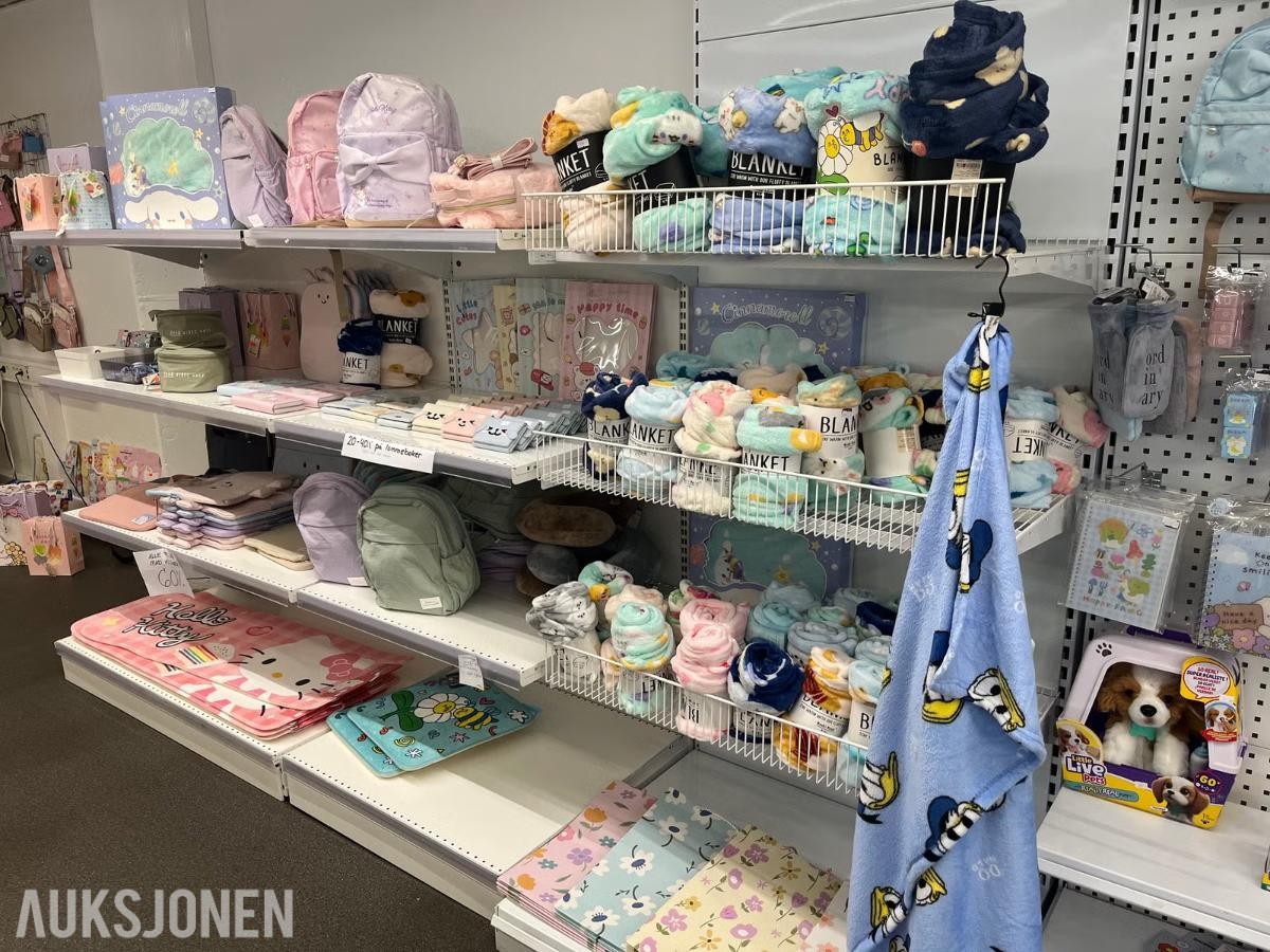 BUTIKK AVVIKLING - KOMPLETT VARELAGER – KAWAII - CA 4500 ARTIKLER