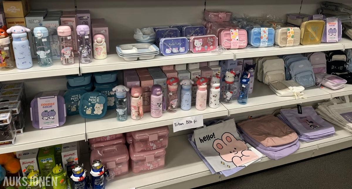 BUTIKK AVVIKLING - KOMPLETT VARELAGER – KAWAII - CA 4500 ARTIKLER