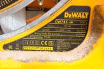 DeWalt DW745 bordsag med DE7400 arbeidsstativ og sagblader