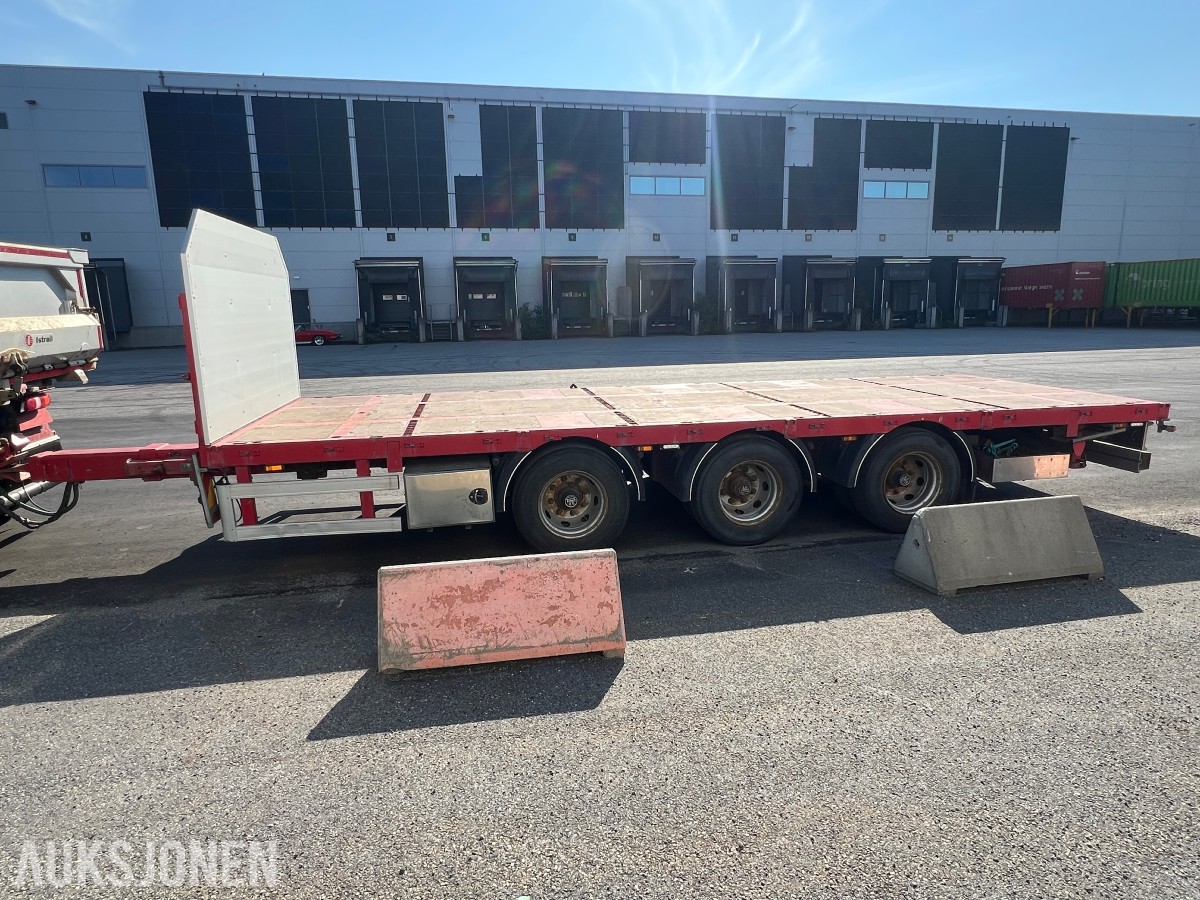 2019 Konar DR-27- 3 akslet brakke henger
