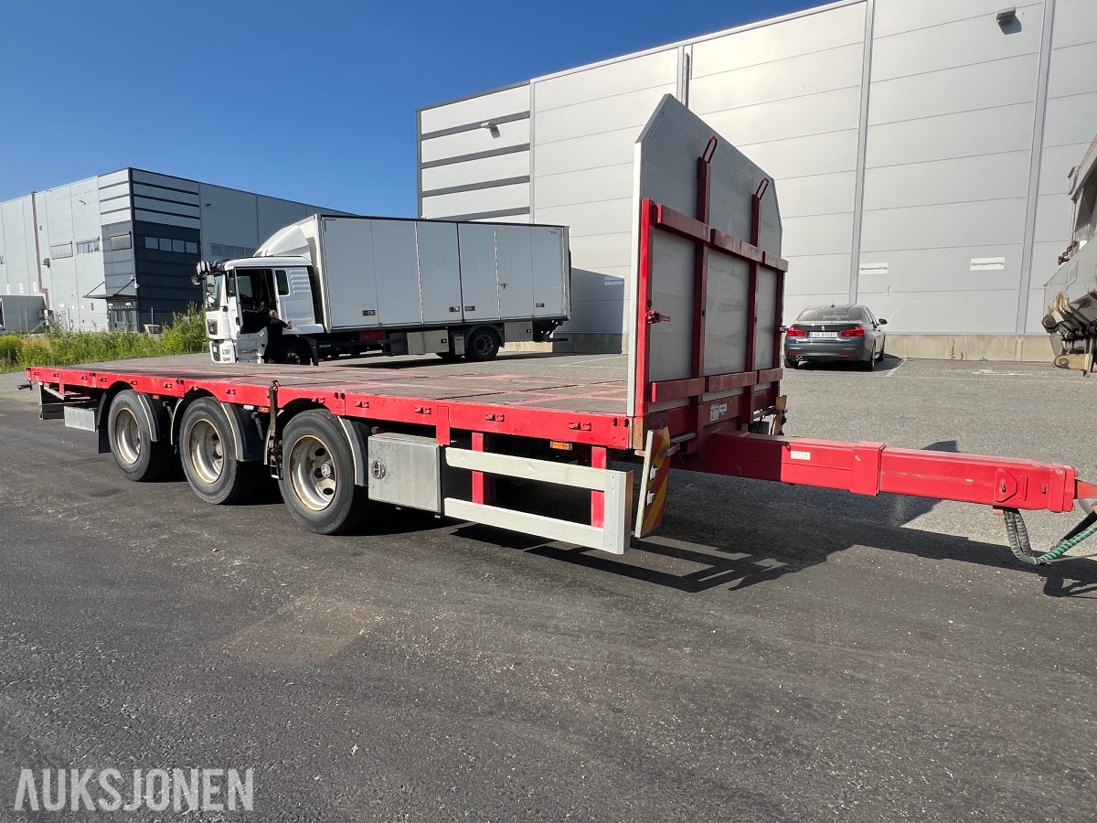 2019 Konar DR-27- 3 akslet brakke henger
