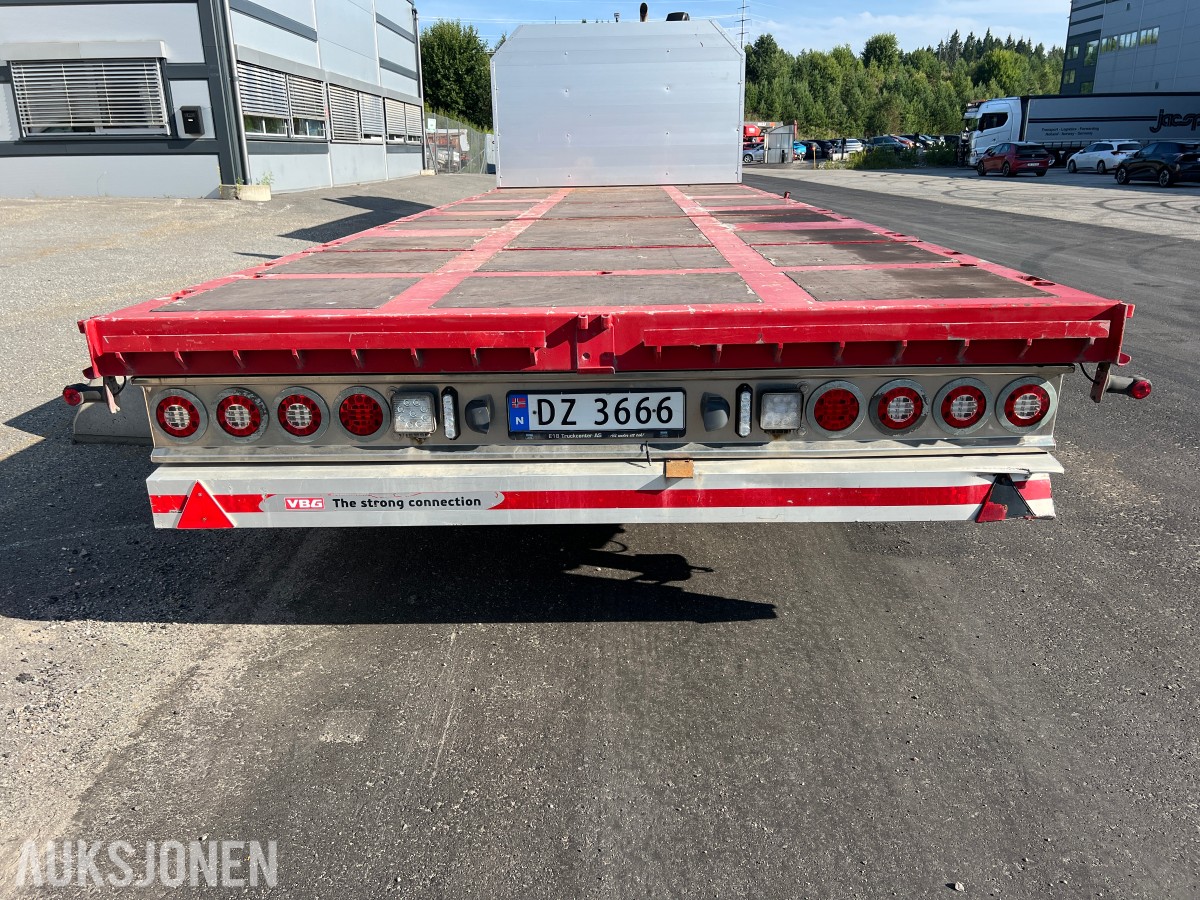 2019 Konar DR-27- 3 akslet brakke henger