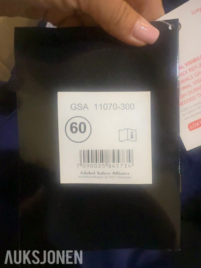140 stk GSA 11070-300 bukser navy/gul - strl. 56-62