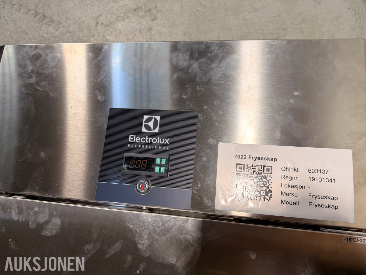 2022 Electrolux Professional fryseskap 670 L – Modell REX71FFH