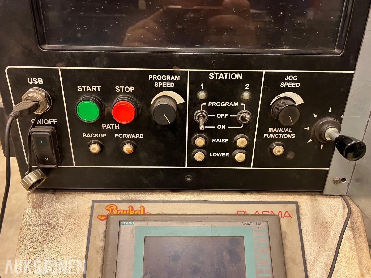 Baykal BPL-H 2506 plasma med 2500mmx6000mm skjærebord