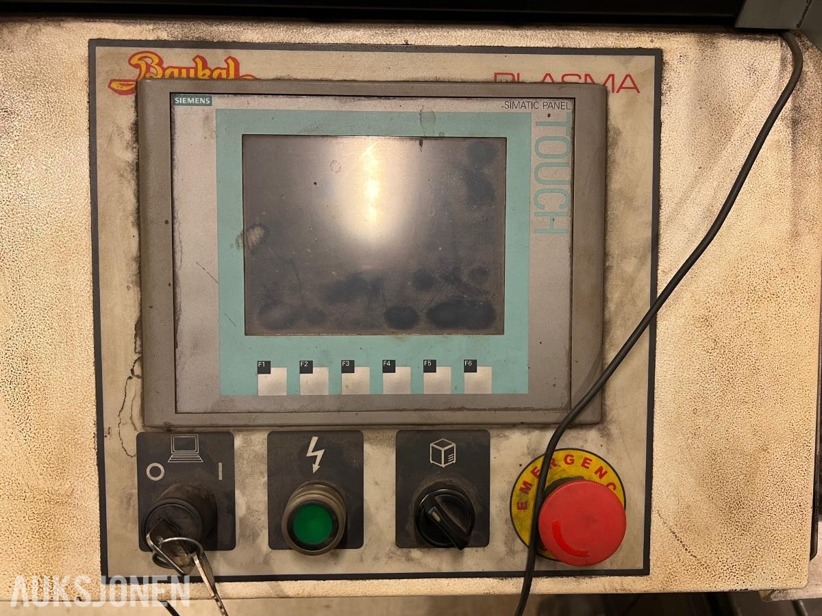 Baykal BPL-H 2506 plasma med 2500mmx6000mm skjærebord