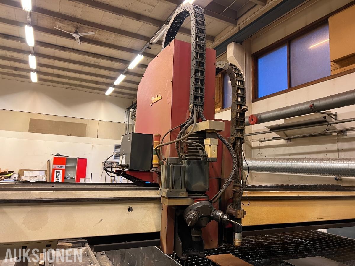 Baykal BPL-H 2506 plasma med 2500mmx6000mm skjærebord