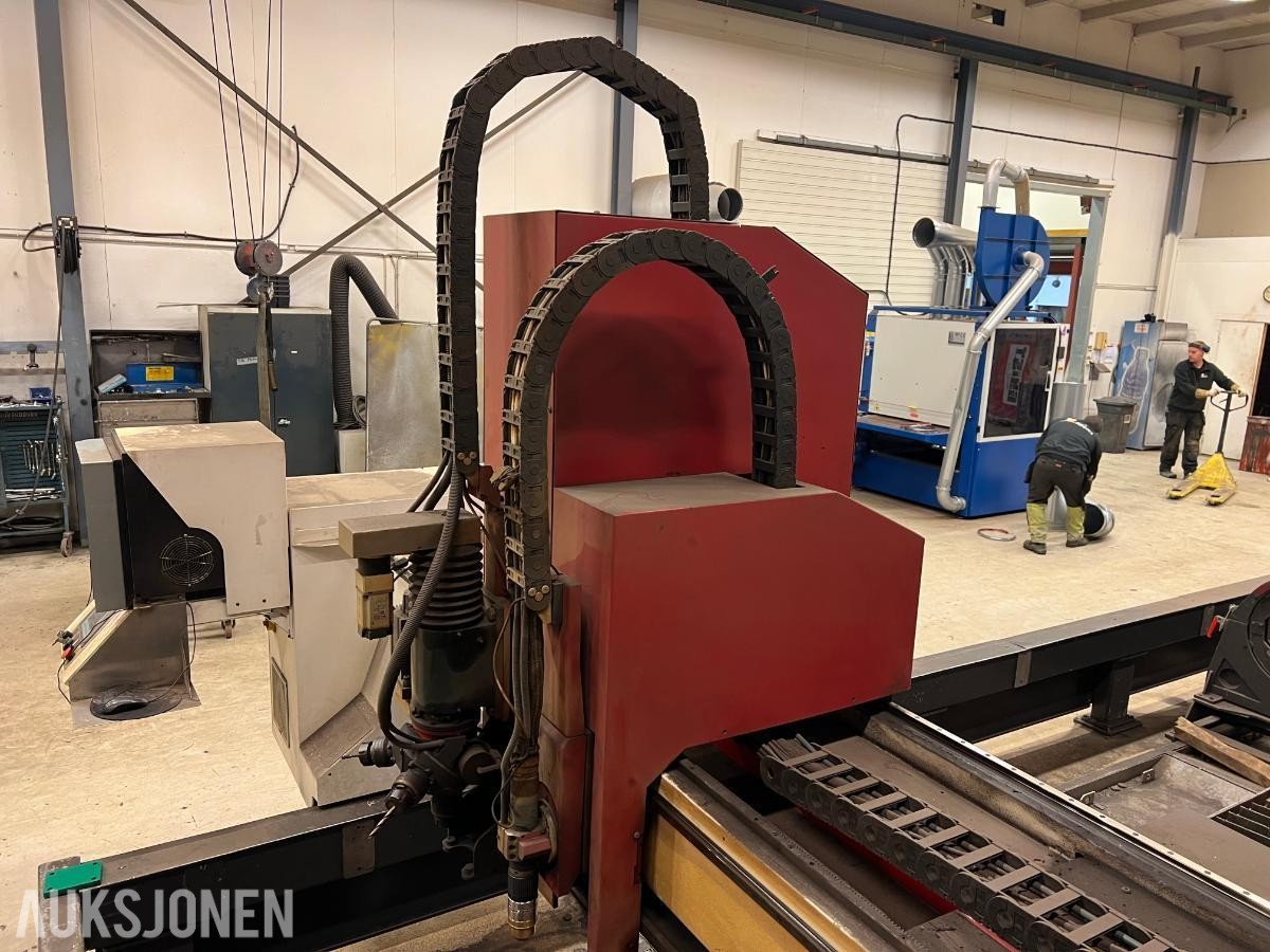 Baykal BPL-H 2506 plasma med 2500mmx6000mm skjærebord