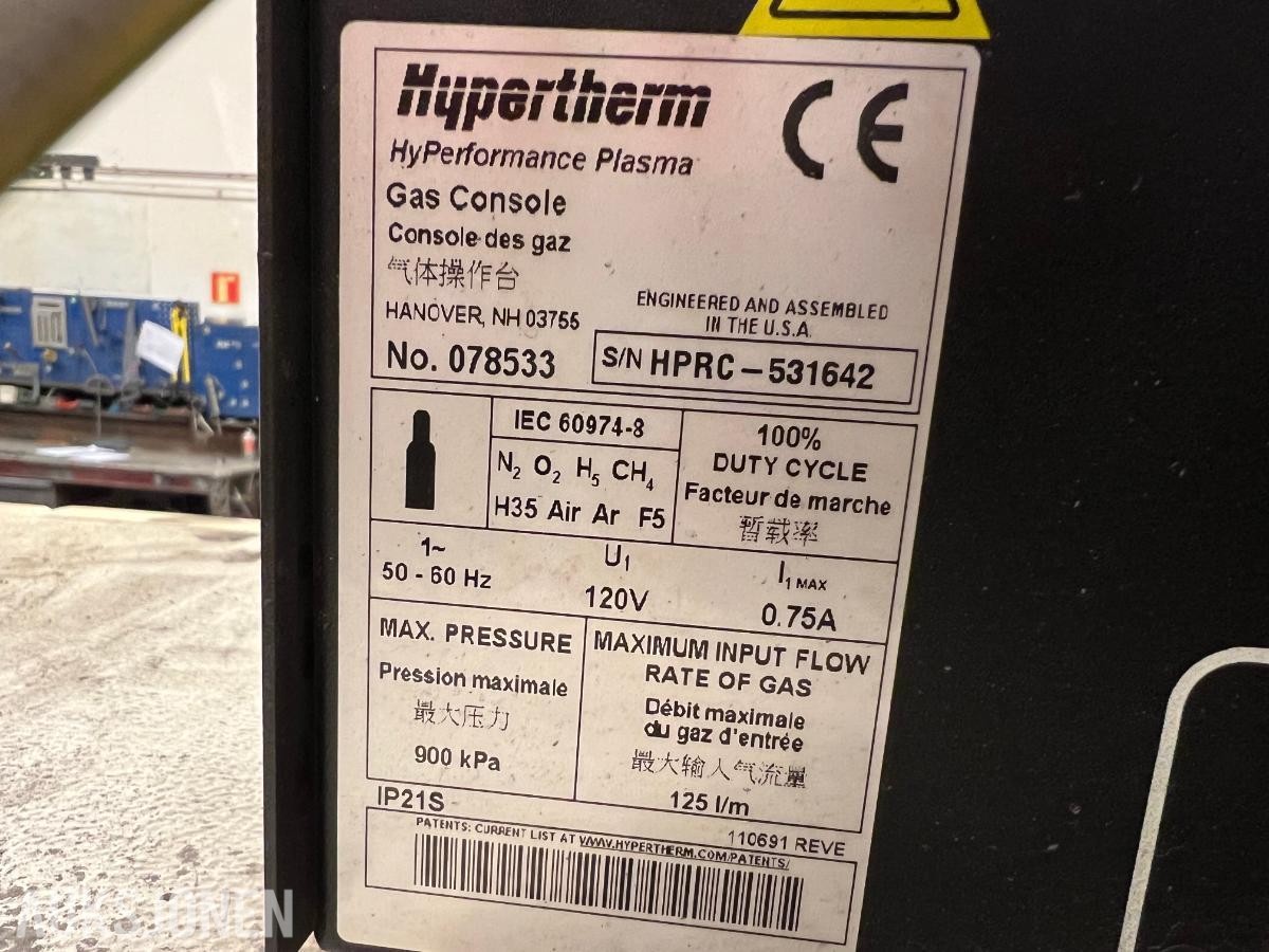 Baykal BPL-H 2506 plasma med 2500mmx6000mm skjærebord