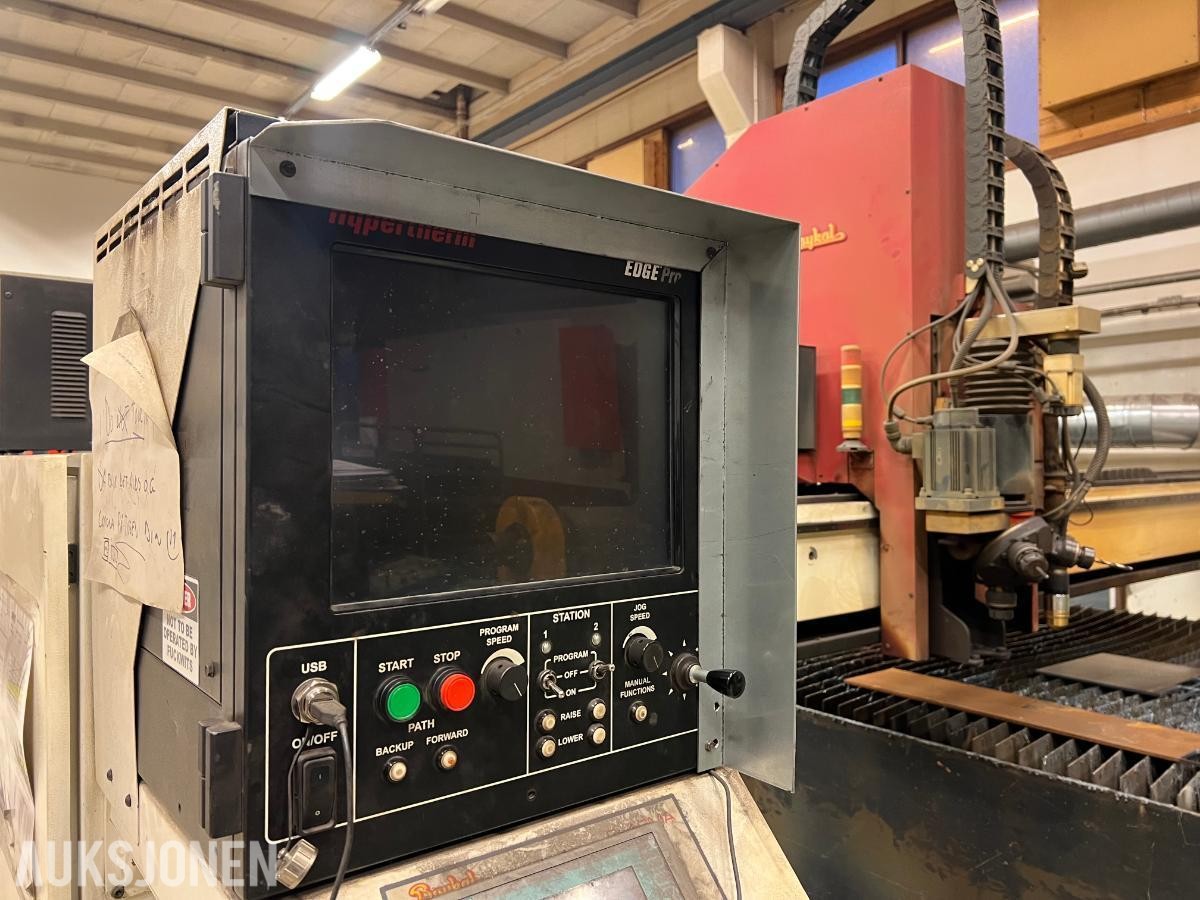 Baykal BPL-H 2506 plasma med 2500mmx6000mm skjærebord