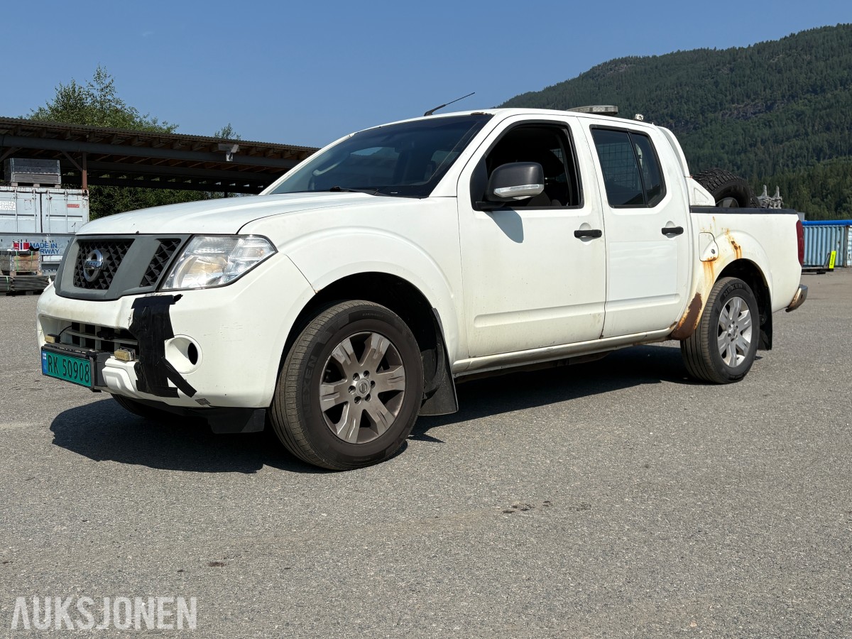2012 Nissan NAVARA 2.5-190 D 4X4 - EU godkjent til 31.08.2026