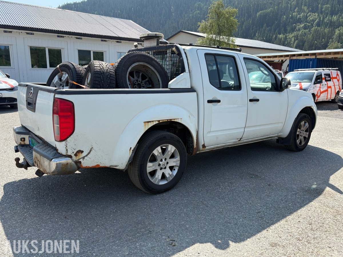 2012 Nissan NAVARA 2.5-190 D 4X4 - EU godkjent til 31.08.2026