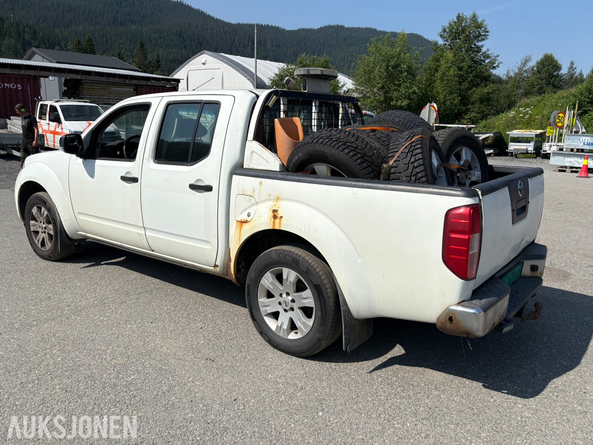 2012 Nissan NAVARA 2.5-190 D 4X4 - EU godkjent til 31.08.2026
