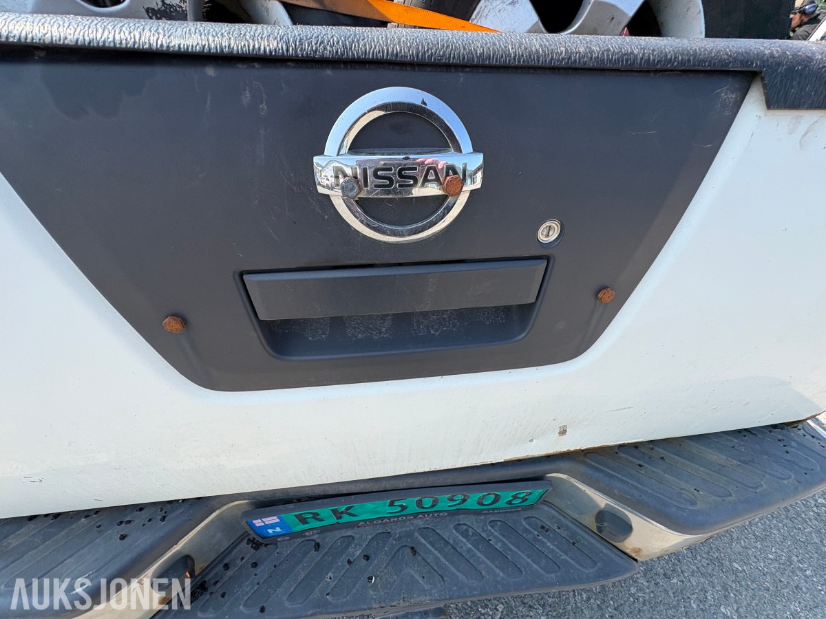 2012 Nissan NAVARA 2.5-190 D 4X4 - EU godkjent til 31.08.2026