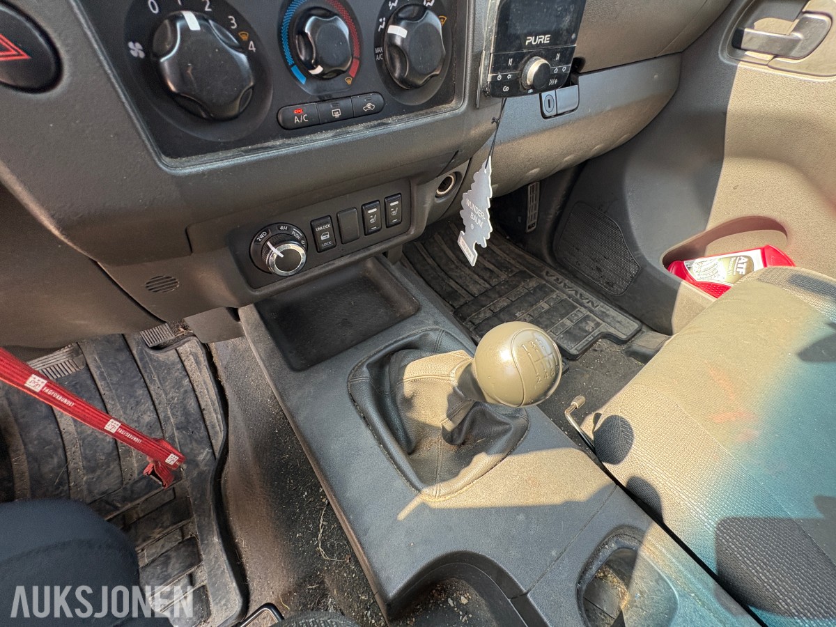 2012 Nissan NAVARA 2.5-190 D 4X4 - EU godkjent til 31.08.2026