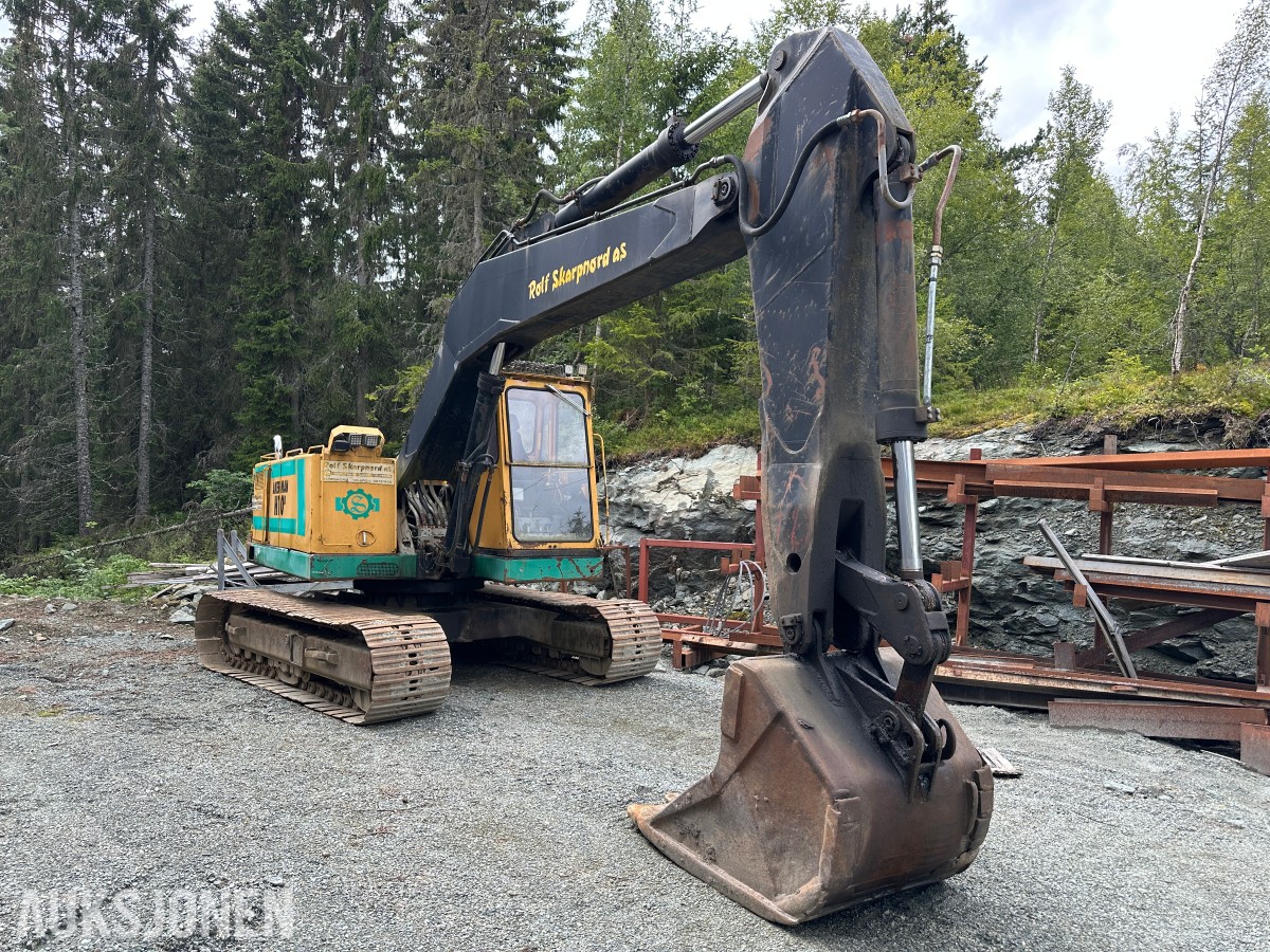 1988 Åkerman H10B Gravemaskin | graveskuff