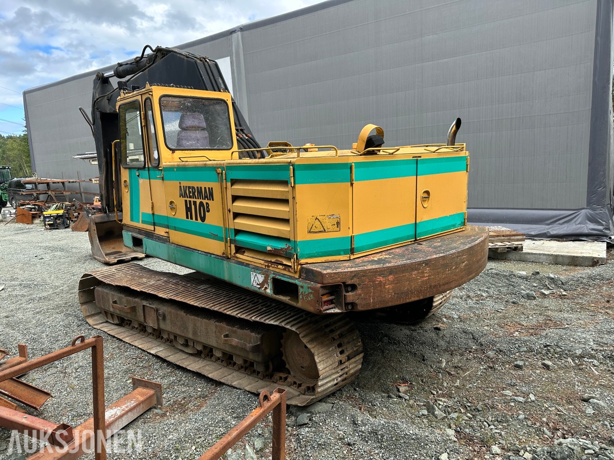 1988 Åkerman H10B Gravemaskin | graveskuff