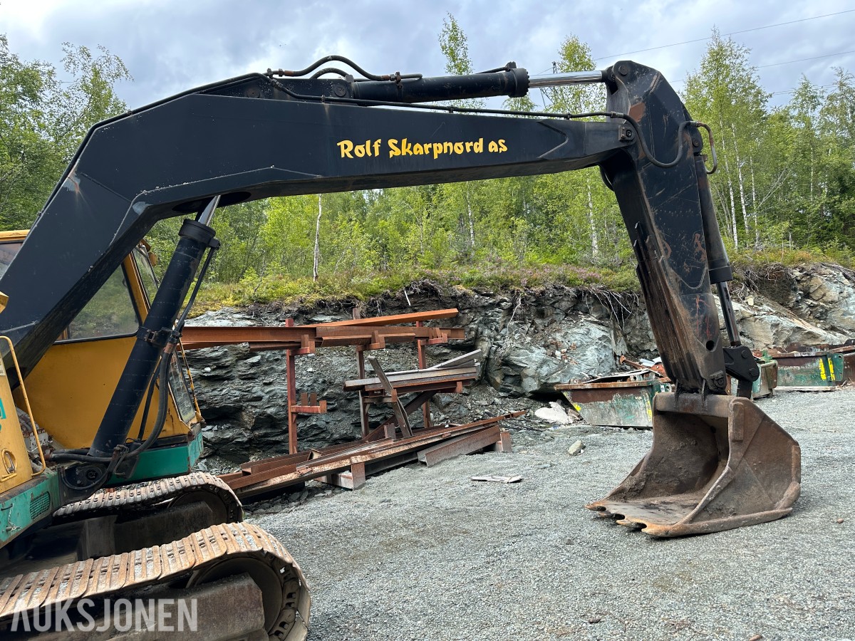 1988 Åkerman H10B Gravemaskin | graveskuff