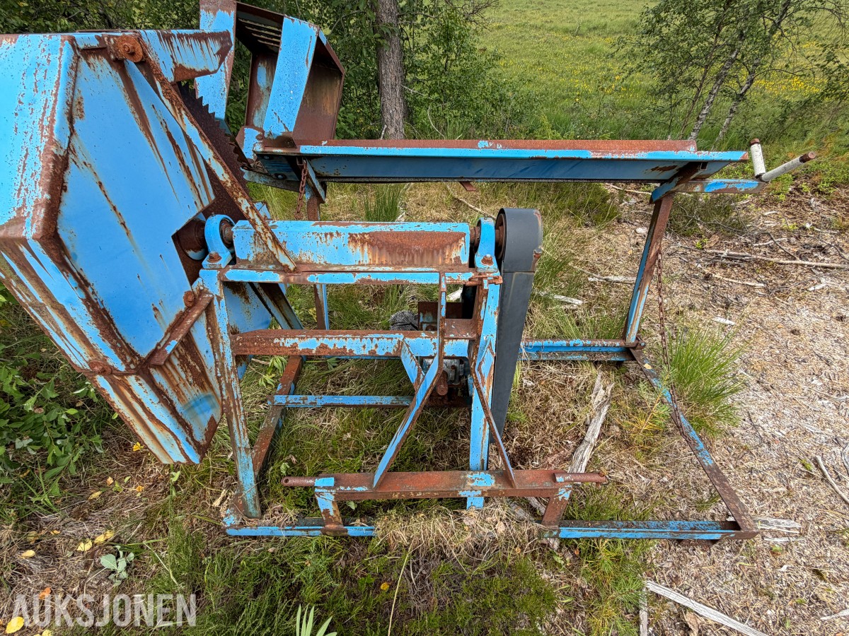 VEDKAPPSAG MED SKYVERAMME – TIL TRAKTOR - PTO-DREVET