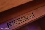 1930 Moi møbelfabrikk a/s Herskapelig dobbelt skap med lås