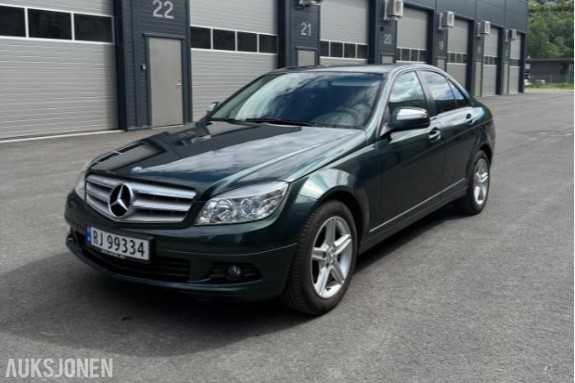 2007 Mercedes-Benz C200 CDI 2.1 136hk automat cruisekontroll servicehistorikk eu ok 04.2027 