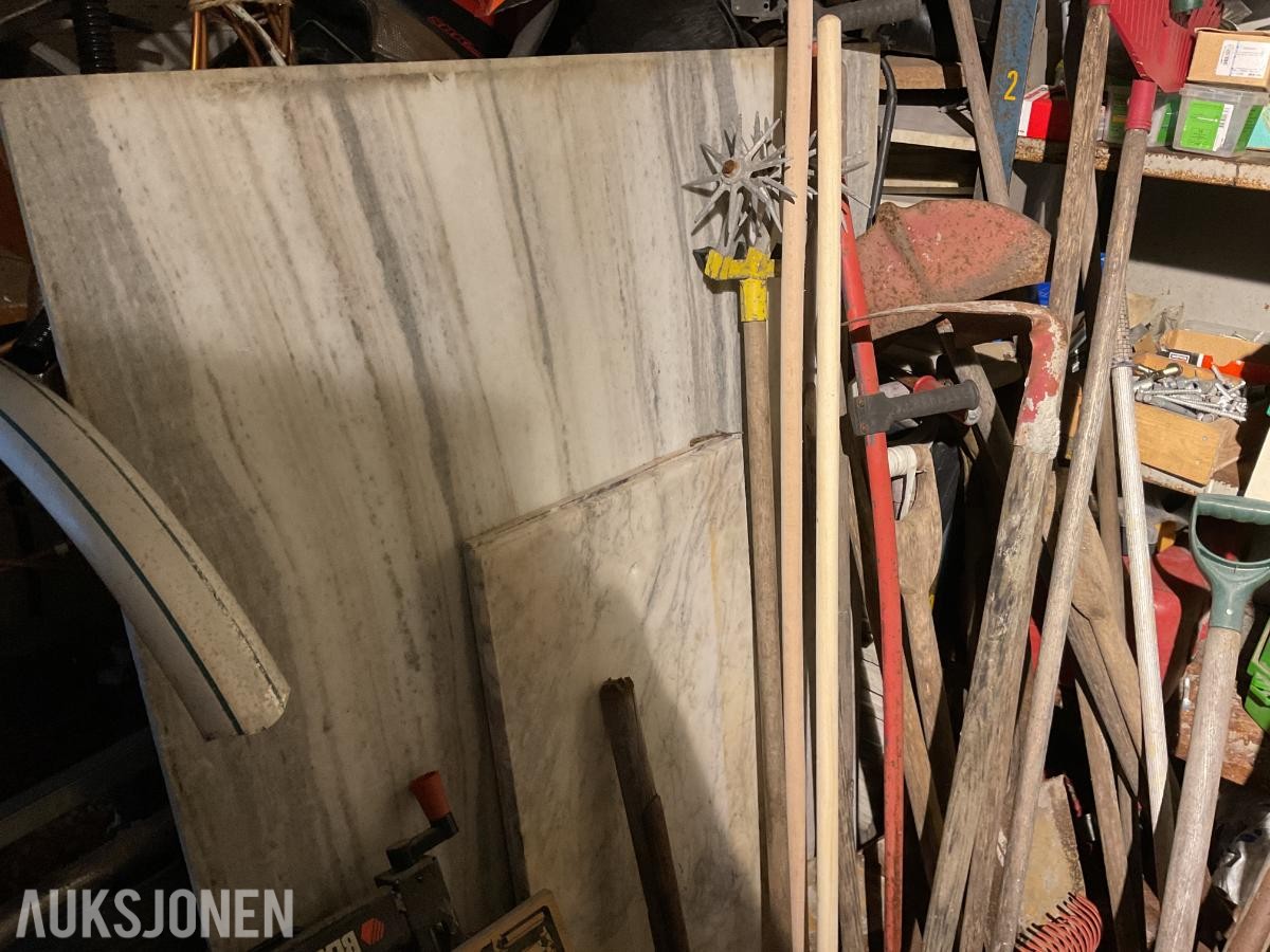 Indisk marmor -  totalt ca 35 kvm