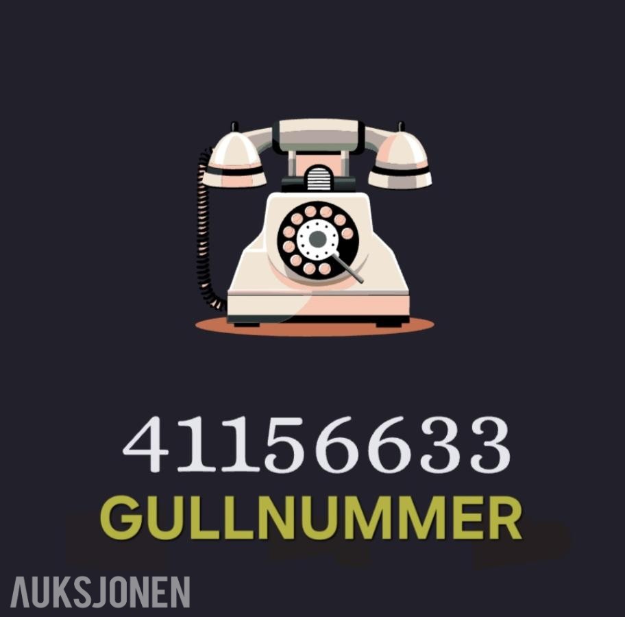 Enkelt nummer: 41156633