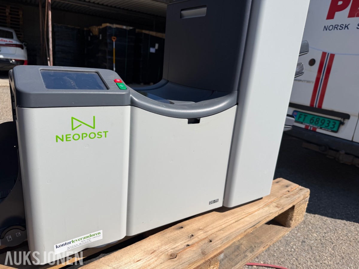 Neo Post DS 75. Konvolutteringsmaskin