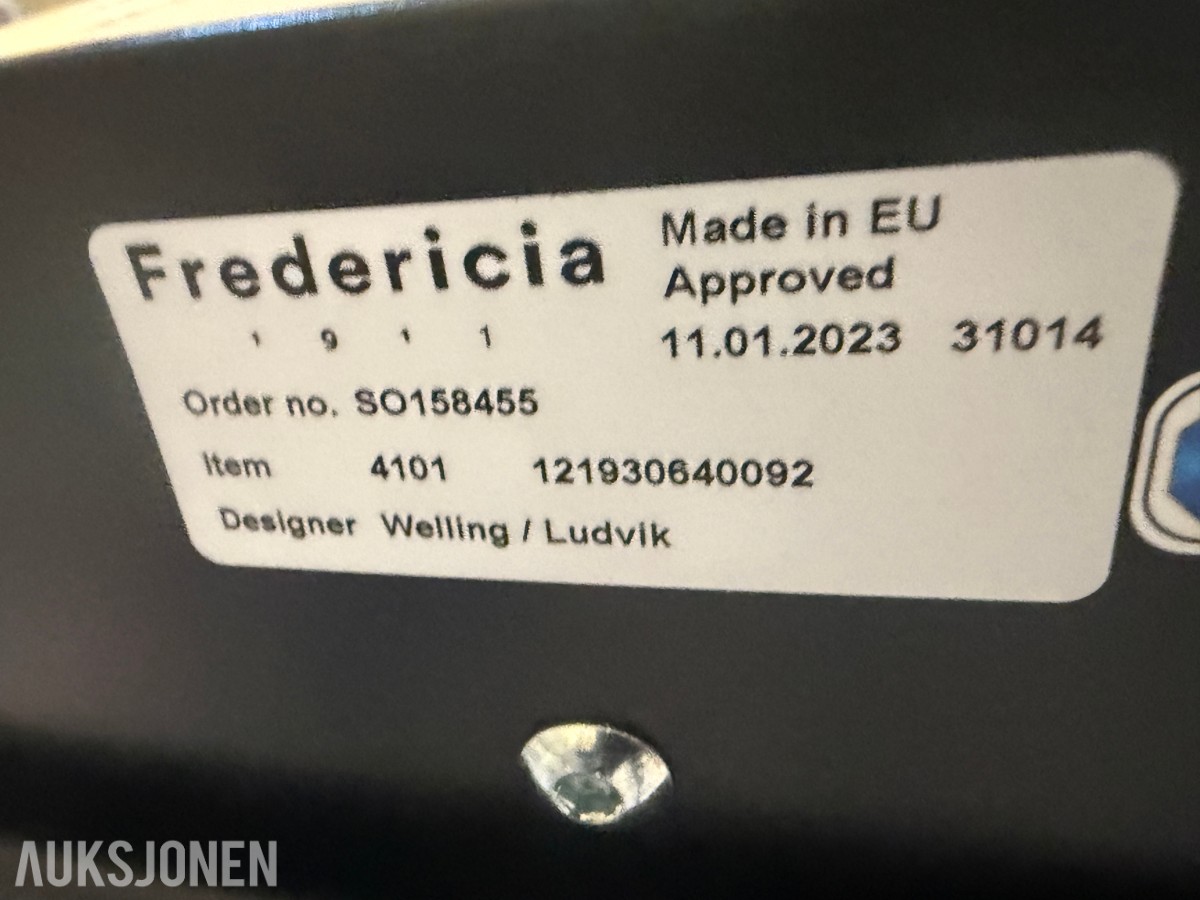 17 stk Fredericia Pato 4101 stol – Welling / Ludvik