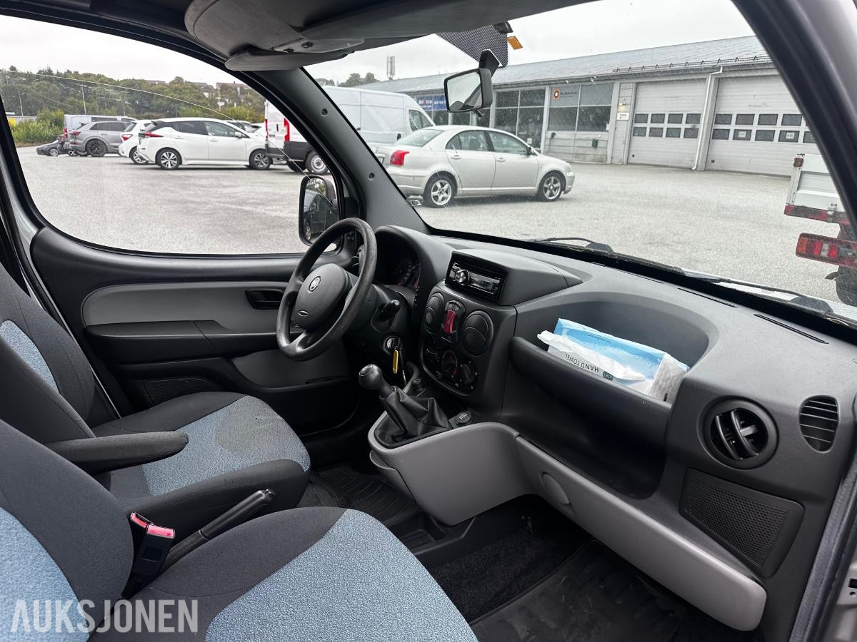 2010 FIAT DOBLO 1.2-75 D Radio Hengerfeste Skyvedør Lav KM, 138020km